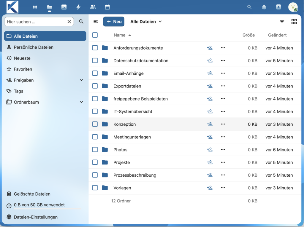Geschützter Kunden-Datenraum 1 krambergainextcloud